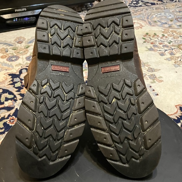 Wolverine  Dark Brown Leather Boots - Picture 9 of 11